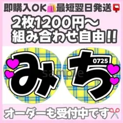 なにわ男子 道枝駿佑♡名前うちわ作成♡#a001
