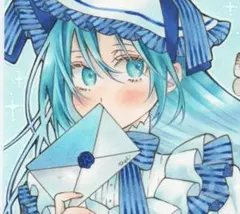 原画】手描き アナログ オリジナルイラスト 大色紙 No.89 - メルカリ