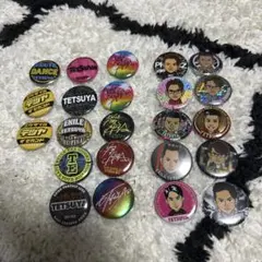 EXILE TETSUYA 缶バッジ 23個セット