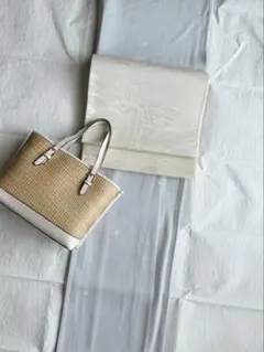 みよみよ。様No.2500 未使用シリーズ正絹水草に蛍夏袋帯　美品 Amazon.co.jp: 新 正絹 夏名古屋帯 夏帯 紗絽 蛍袋 ホタルブクロ