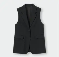 GU オーバーサイズテーラードベスト