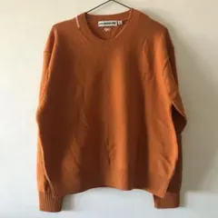 ユニクロ アニヤハインドマーチコラボ プレミアムラム クルーネックセーター　XL