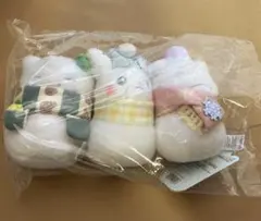 3点セット】ポケモン ぬいぐるみ ゆきだるま ピカチュウ カビゴン