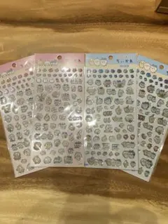 セール！ ちいかわ ぷっくりあシール 2種4枚セット