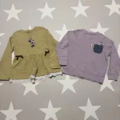 プティマイン クレードスコープ ミニー うさぎ ロンT♡120