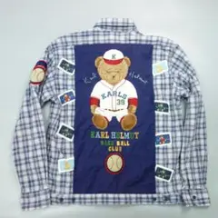 6362 美品 Karl Helmut カールヘルム ピンクハウス シャツ
