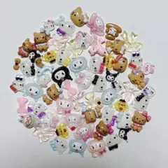 【代特価】 キャラクター ネイルパーツ セット 50個＋おまけ　50