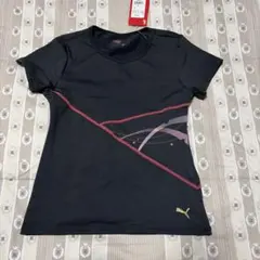 Puma グラフィックプリント Tシャツ Mサイズ 黒