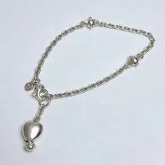 美品！ ティファニー ブレスレット シルバー ハート 925 105A - メルカリ