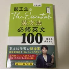 関正生のThe Essentials 英文法 必修英文100