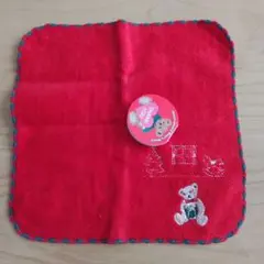 ブルーミング中西　アニバーサリーベア　タオルハンカチ