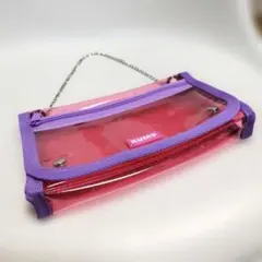 KUM クラッチペンケース　キラキラ　パープルのサムネイル