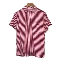 50s TOWN CRAFT ビンテージ半袖オープンカラーシャツ　開襟　Mのサムネイル