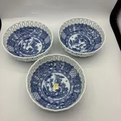 源右衛門 祥瑞 丸紋 輪花鉢3客セット - メルカリ