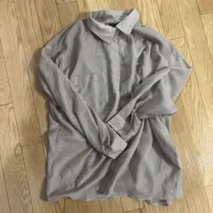 シースルーシャツ　ベージュ