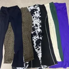 レディース フレアパンツ レギンス まとめ売り6点のサムネイル