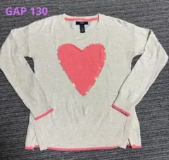 GapKids M ハート柄　ニット　130
