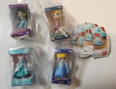 Disney Q posket ミニチュアコレクション　４種コンプセット