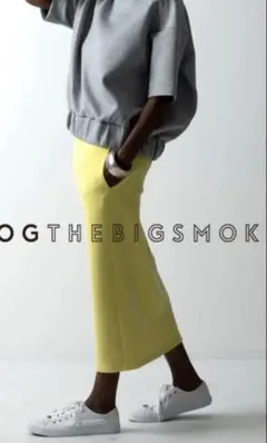 COGTHEBIGSMOKE レモン　イエロー　スカート
