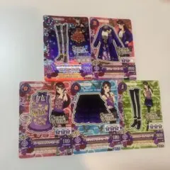 アイカツカード 紫吹蘭 カードセット スパイシーアゲハ