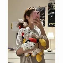 ミニーマウス ぬいぐるみカチューシャ