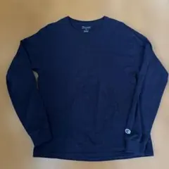 Champion ネイビー 長袖TシャツM