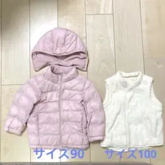 ユニクロ　ウォームパデット　ダウン　ベスト