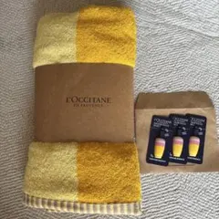 L'OCCITANE リバーシブルバスタオル