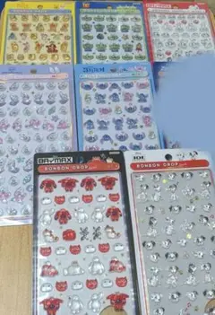 ボンボンドロップシール ミニ ディズニー7種類