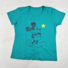 ディズニー ミッキーマウス 半袖Tシャツ 3L 大きいサイズ 綿100%