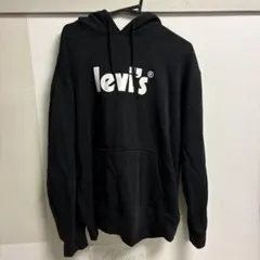 Levi's リーバイス ロゴ パーカー ブラック Mのサムネイル