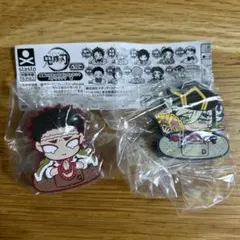 鬼滅の刃 キャラばんちょうこう ヘアクリップ 2個セット
