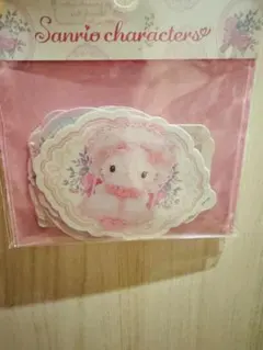 ホワイトフリルSanrioキャラクター ステッカーセット