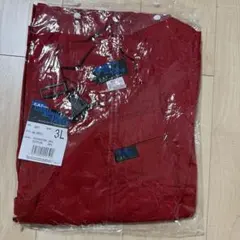 C.A.T カジュアルオーバーオール 3L 赤