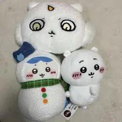 エニマイくじ B賞 ハチワレ ぬいぐるみ　あのこ　ちいかわ　セット