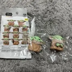 スターウォーズ マンダロリアン グローグソフビパペットマスコット 2個セット