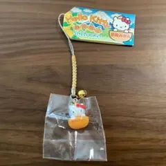 ご当地キティ　静岡みかん　ストラップ