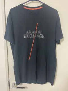 【値下げ中】ARMANI EXCHANGE ブラック Tシャツ