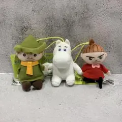 ムーミン谷のなかまたち　ぬいぐるみマスコット 全3種セット