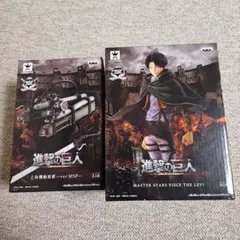 進撃の巨人　リヴァイ　立体機動装置付　フィギュア