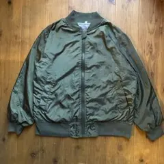 週末割引実施中キッズMA-1ジャケット オリーブグリーン　カーキ　160㎝