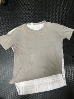 N.HOOLYWOOD Tシャツ チェック切替 38