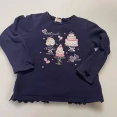 Mezzo Pianoメゾピアノトレーナー 120スウェット