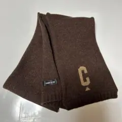 COMME CA ISM コムサイズム　マフラー　暗めブラウン