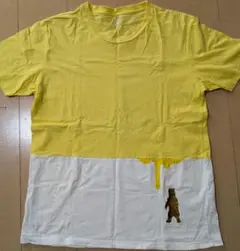 graniph　クマ刺繍イエローTシャツ