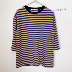 ボーダー　7分袖Tシャツ