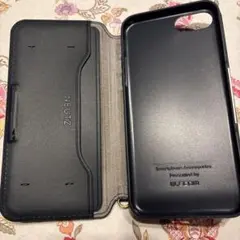 iPhone SE第二.第三世代用ELECOM手帳型ケース ネイビー