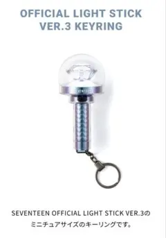 SEVENTEEN ミニカラット棒　キーリング