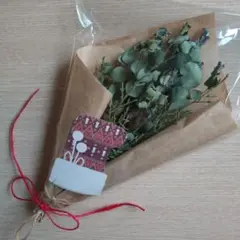 【数量限定】⑥クリスマススワッグ　ユーカリ　コニファー　ドライリーフ