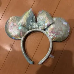 ディズニー ミントグリーン カチューシャ